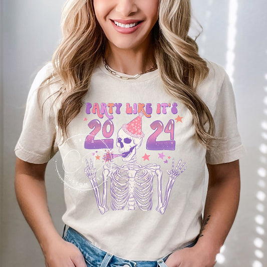 Party Like It's 2024 Graphic Tee