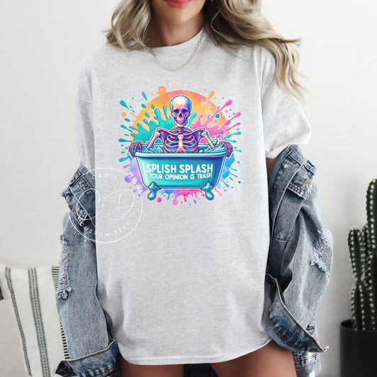 Splish Splash Opinion Trash Graphic Tee