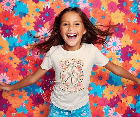 Stay Trippy Little Hippie Graphic Tee