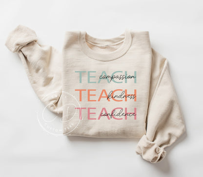 Teach Graphic Sweatshirt