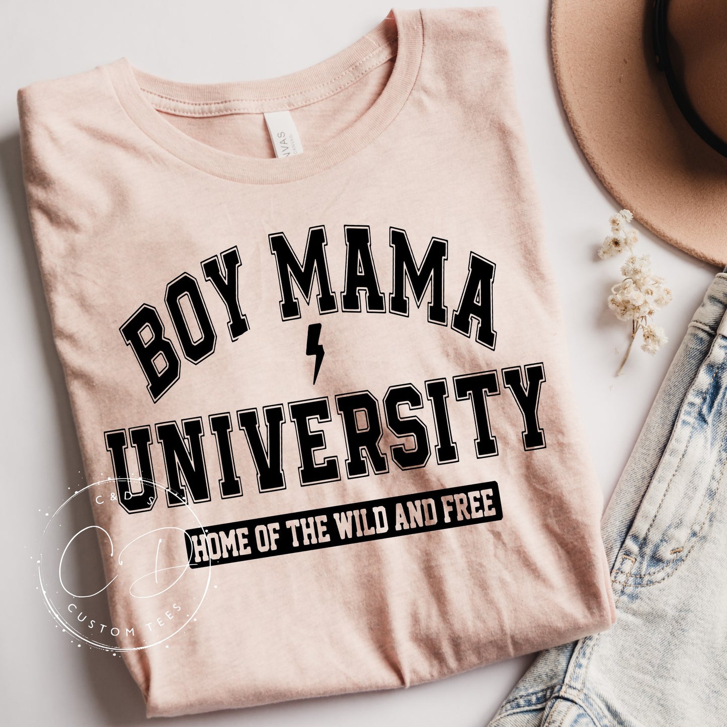 Boy Mama University Tee