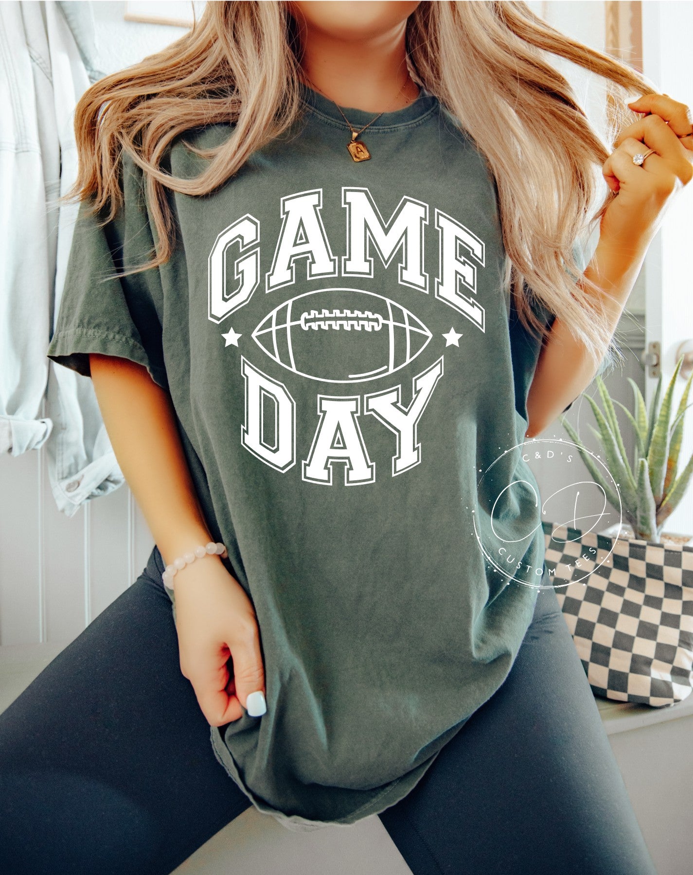 Game Day Football Comfort Color Tee