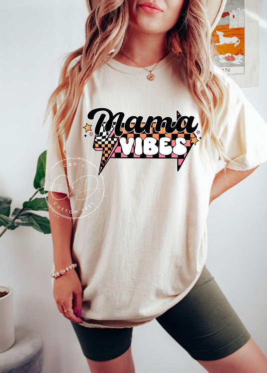 Mama Vibes Comfort Color Tee