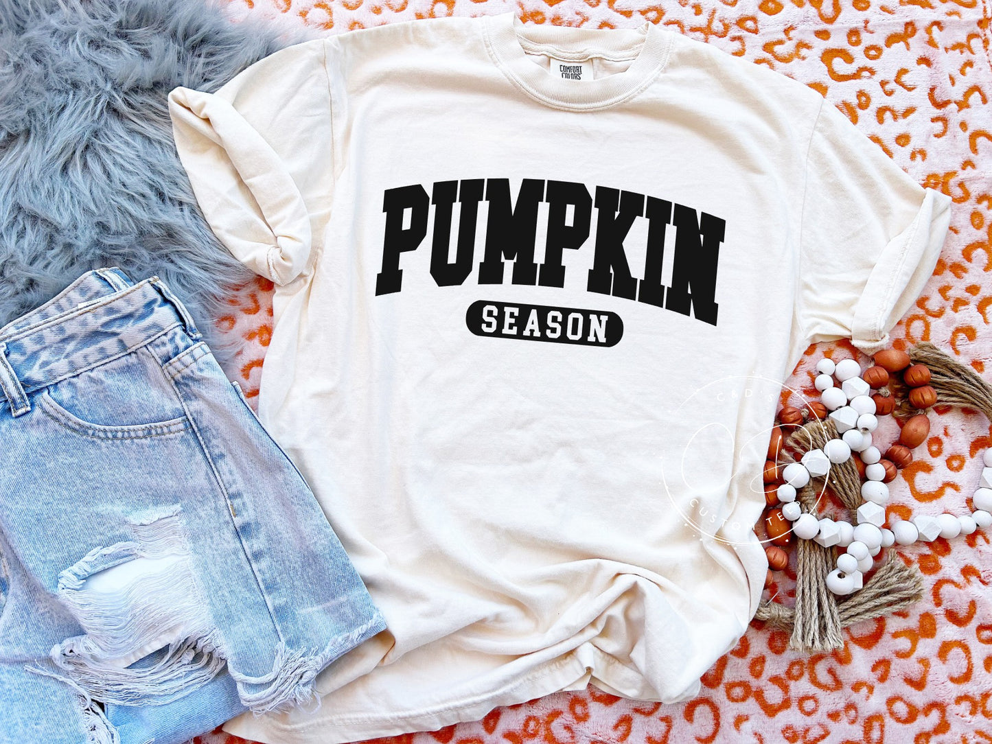 Pumpkin Season Comfort Color Tee