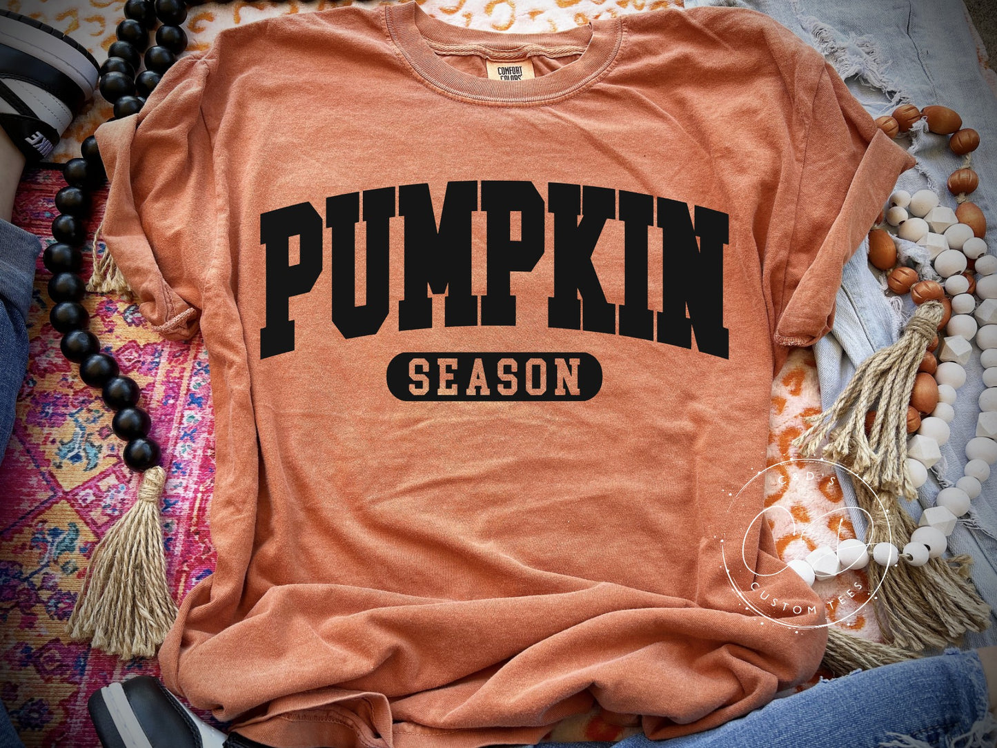 Pumpkin Season Comfort Color Tee