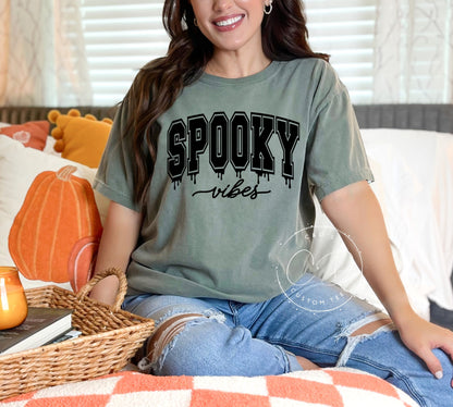 Spooky Vibes Comfort Color Tee