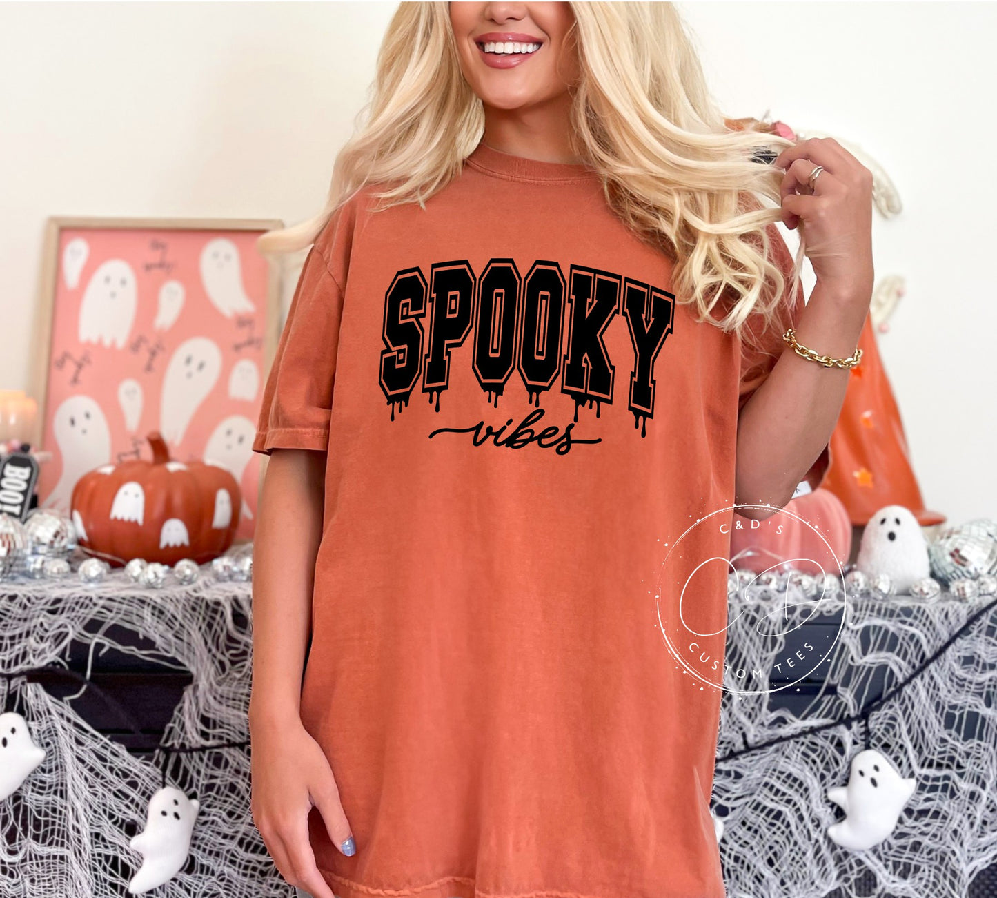 Spooky Vibes Comfort Color Tee