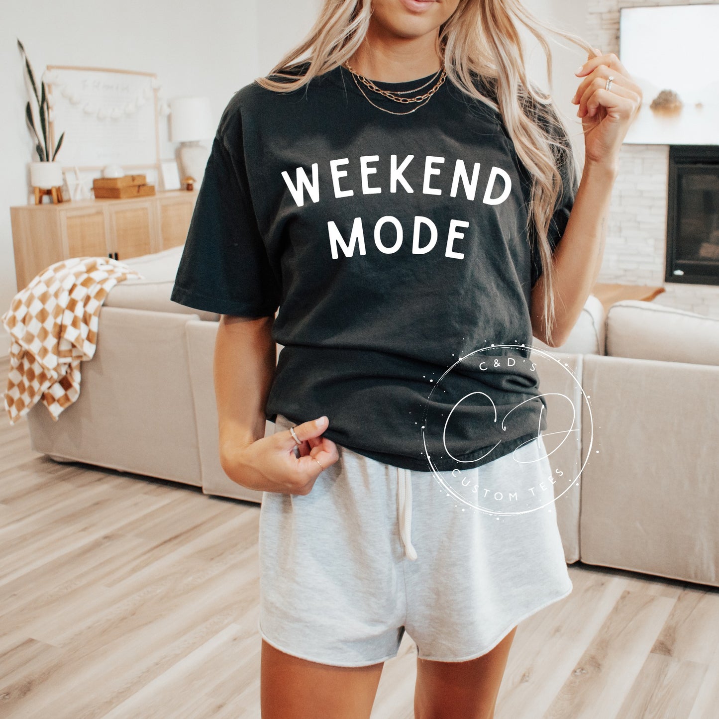 Weekend Mode Comfort Color Tee