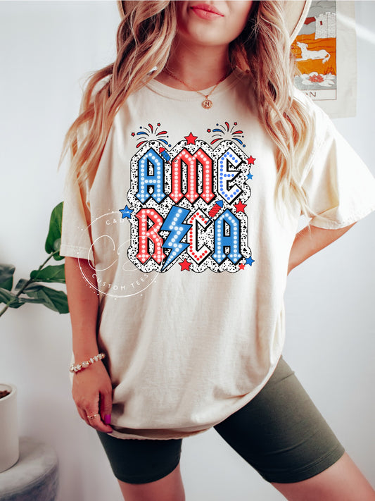 America Comfort Color Tee