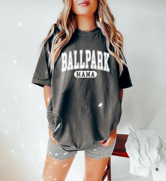 Ballpark Mama Comfort Color Tee