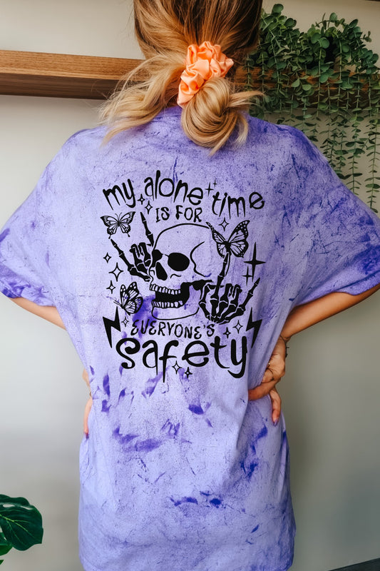 My Alone Time Comfort Color Blast Tee