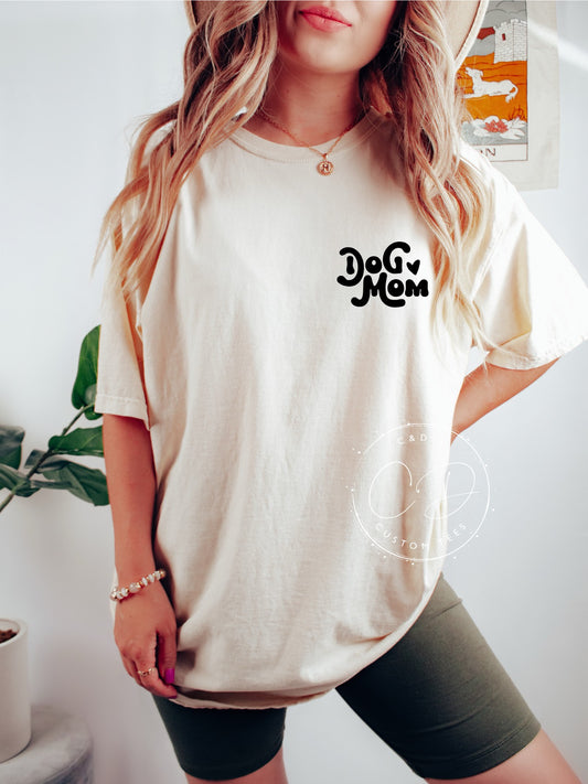 Dog Mom Comfort Color Tee