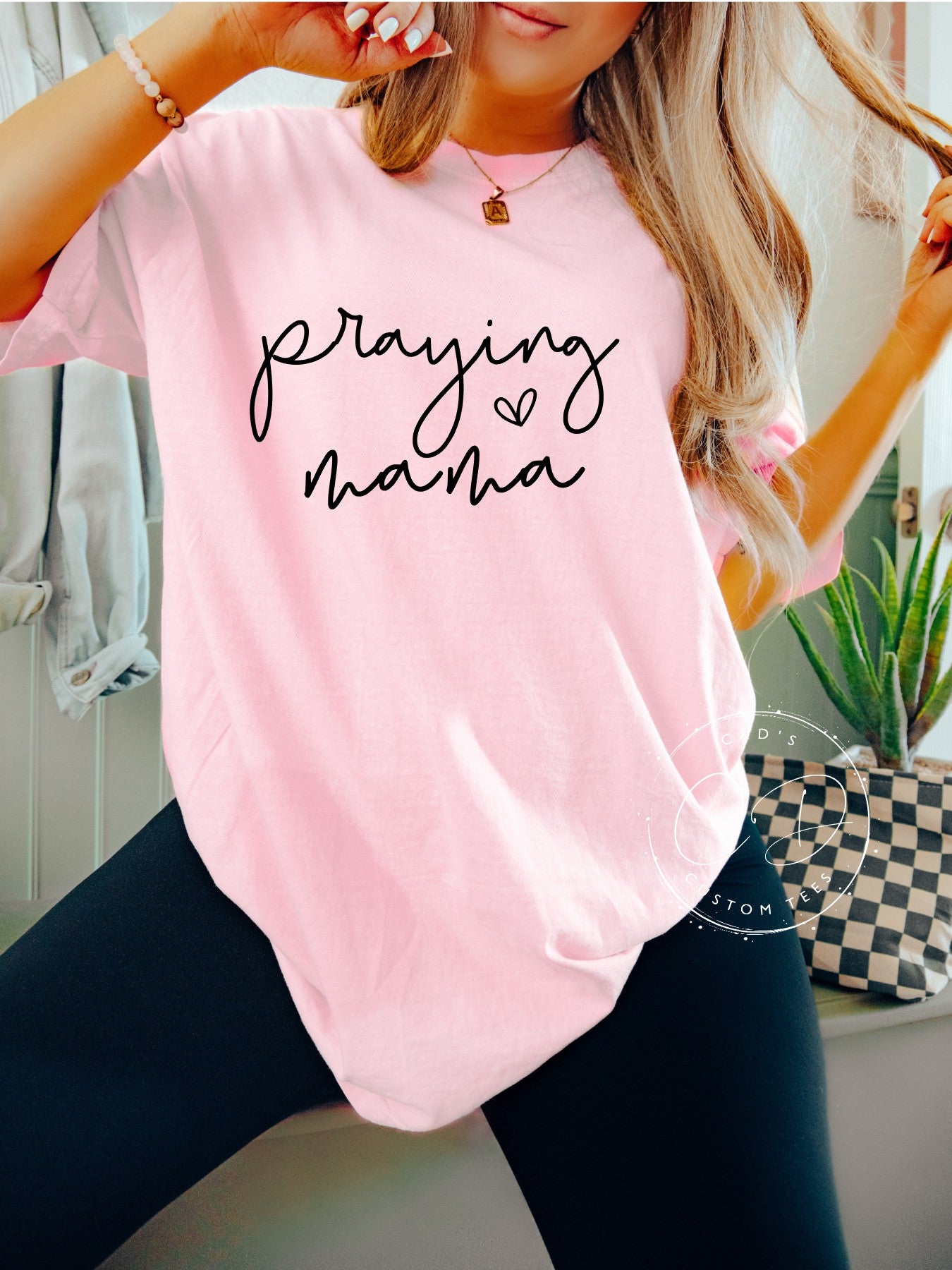 Praying Mama Comfort Color Tee