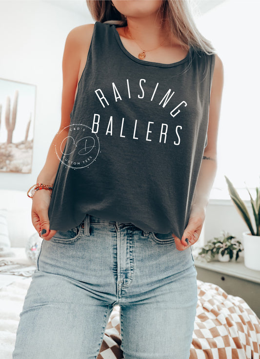 Raising Ballers Comfort Color Tank Top