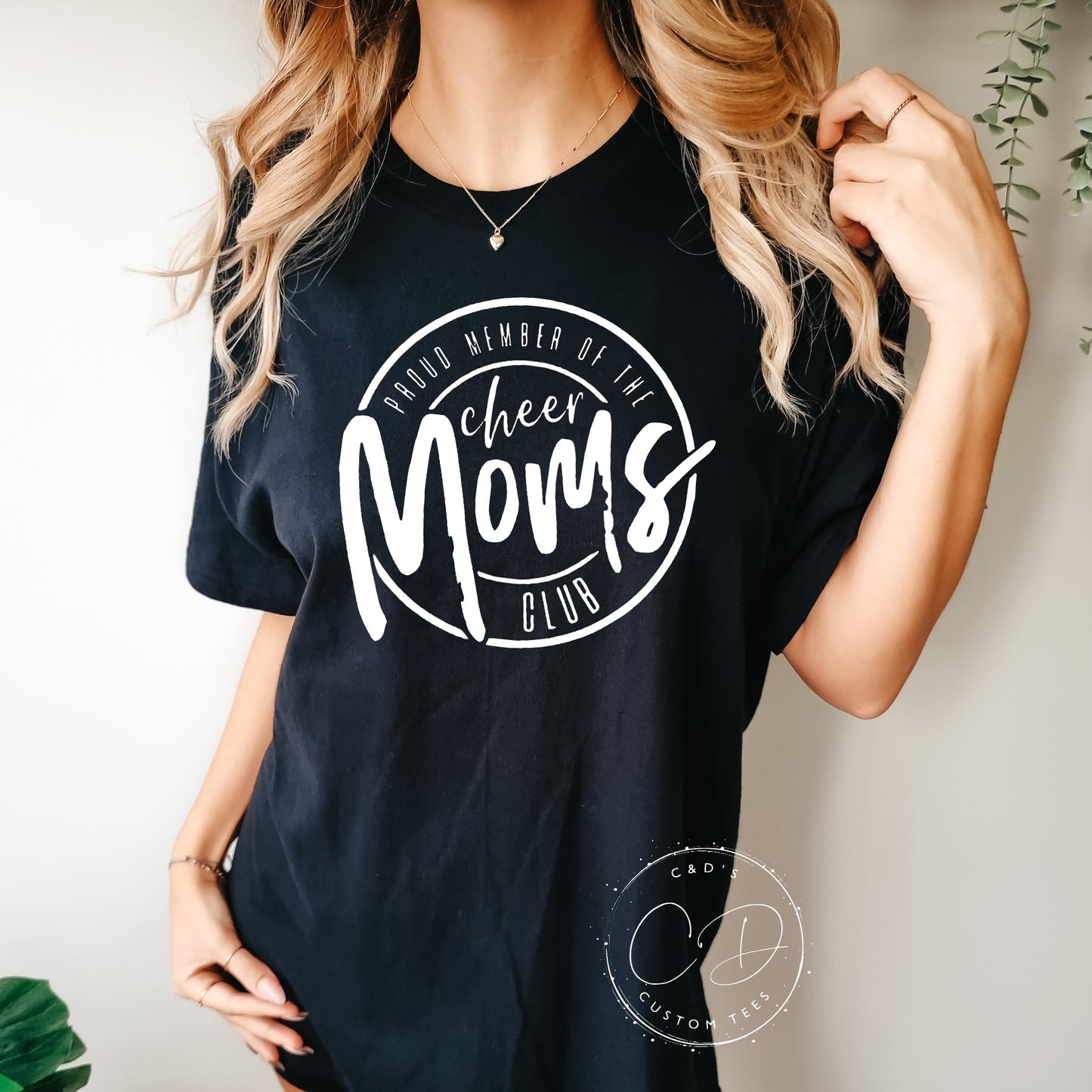 Cheer Moms Club Comfort Color Tee