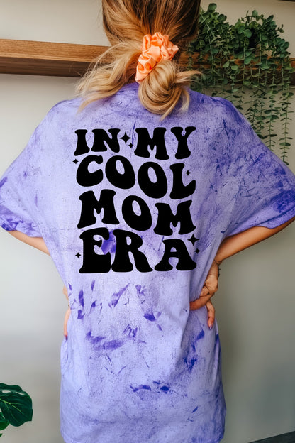 In My Cool Mom Era Comfort Color Blast Tee