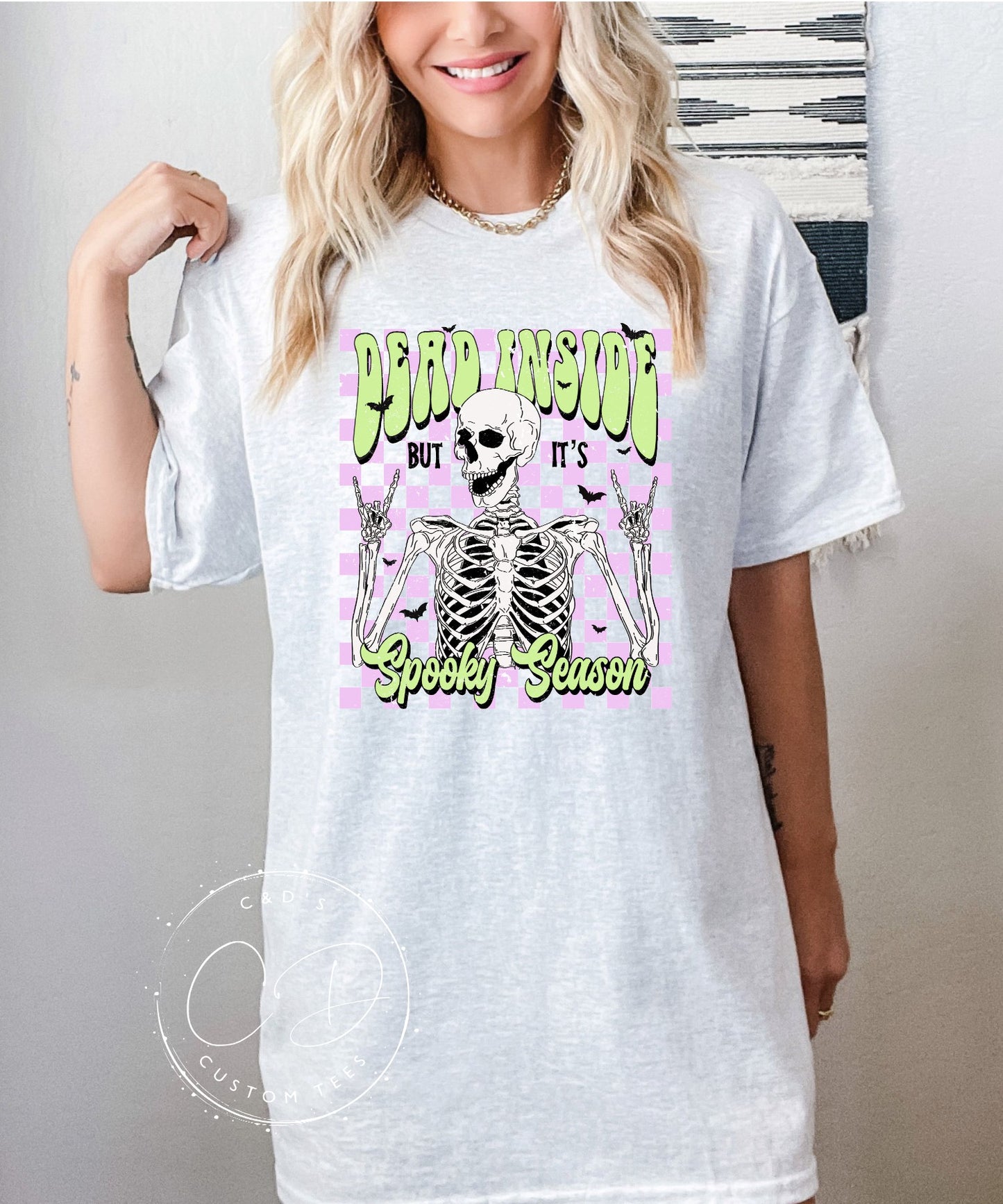 Dead Inside But Spooky Graphic Tee