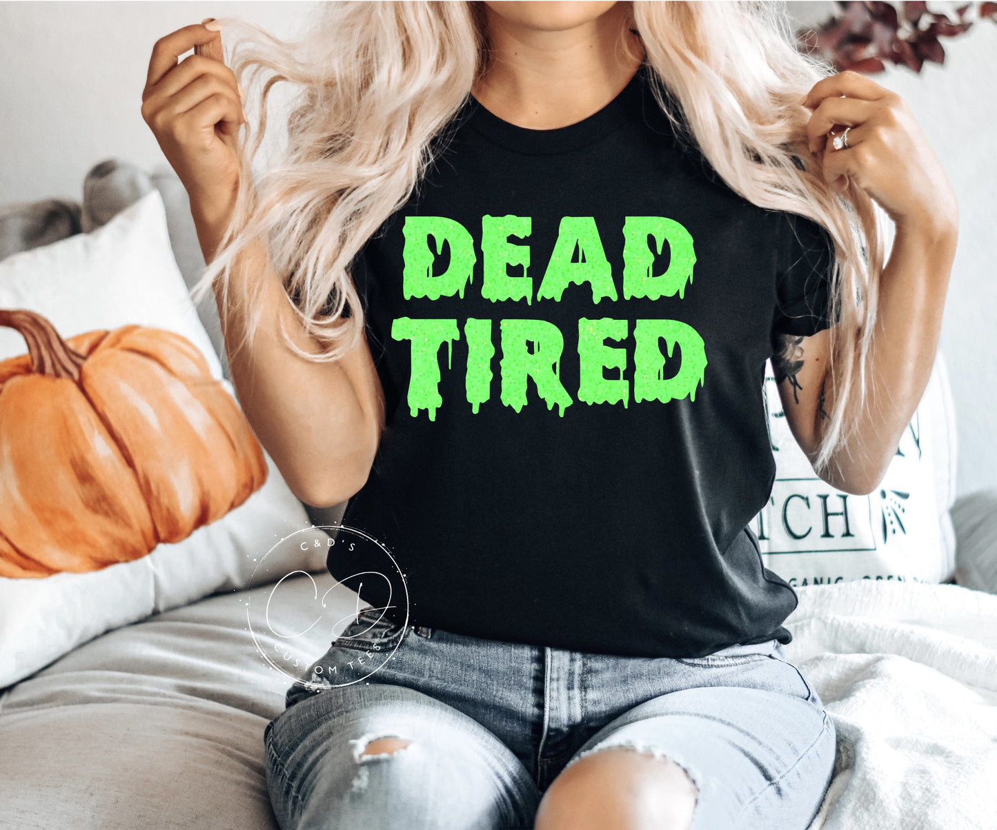 Dead Tired Halloween Tee