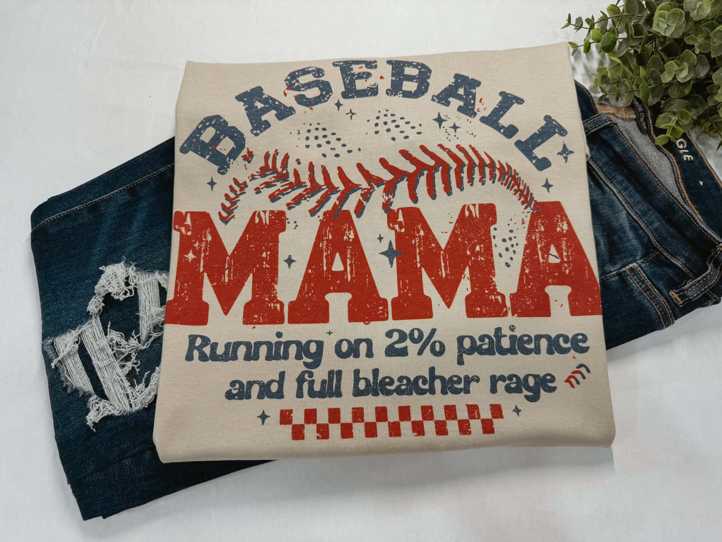 Baseball Mama Graphic Tee