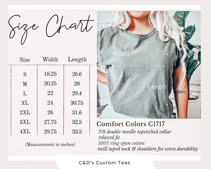 Custom Mama Comfort Color Tee