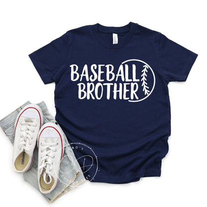 Baseball Brother Kids Tee