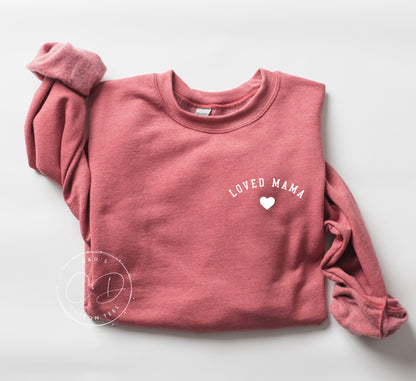 Loved Mama Pocket Sweatshirt