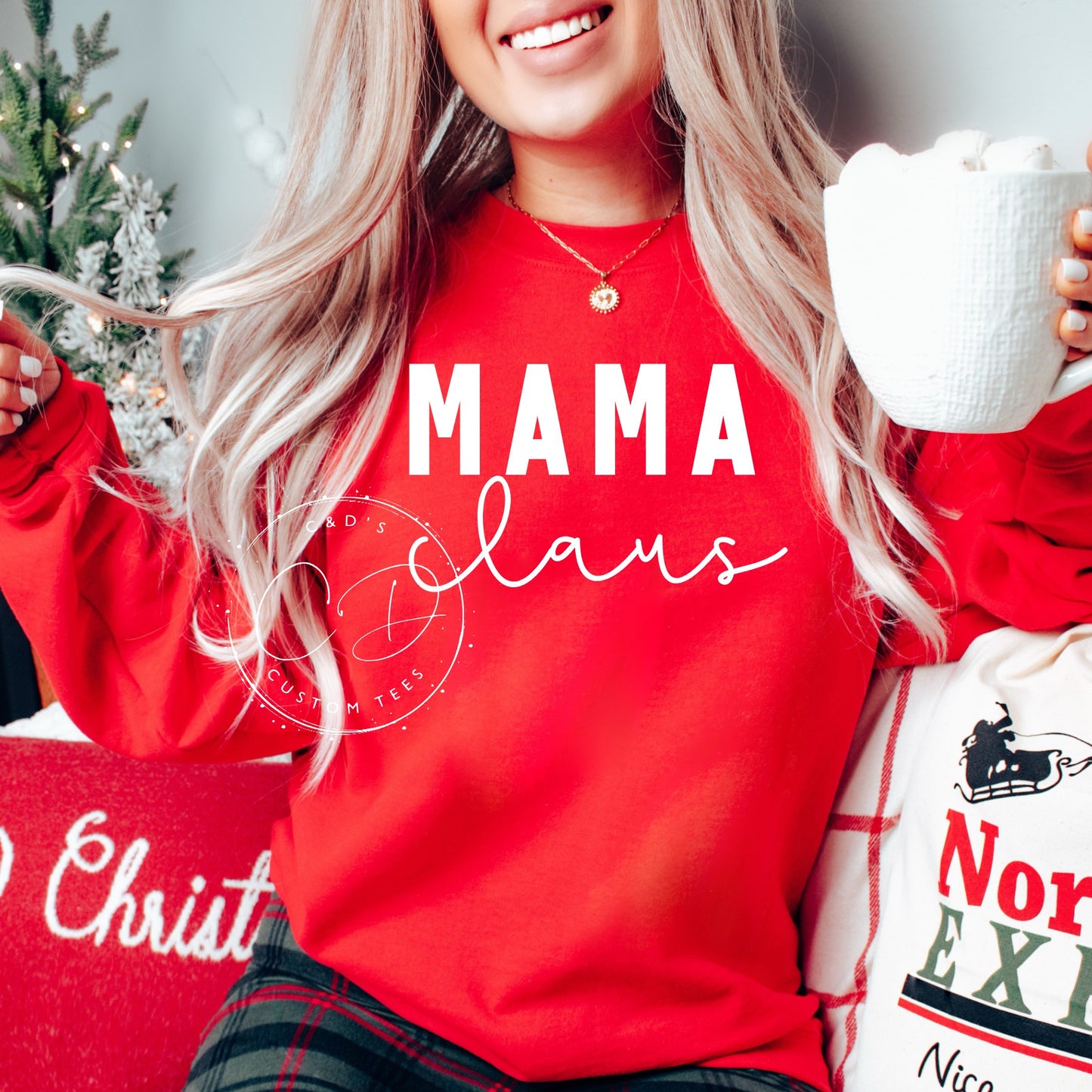 Mama Claus Christmas Sweatshirt