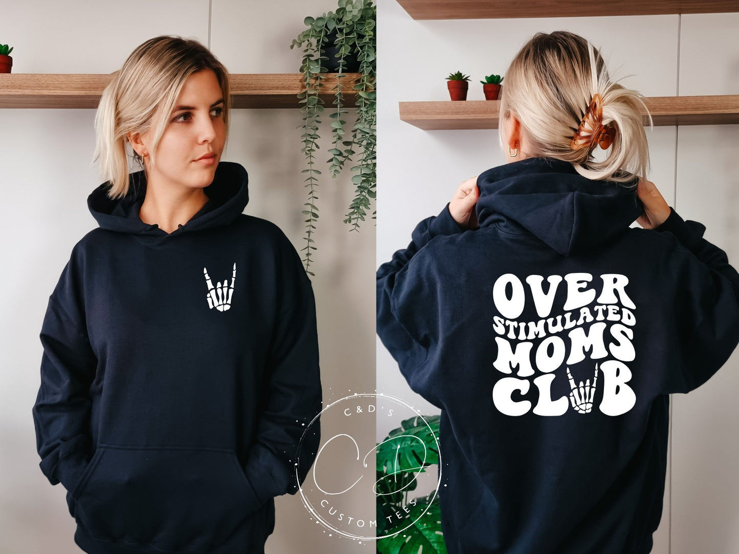 Overstimulated Moms Club Hoodie