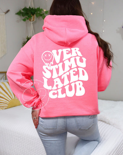 Overstimulated Club Hoodie