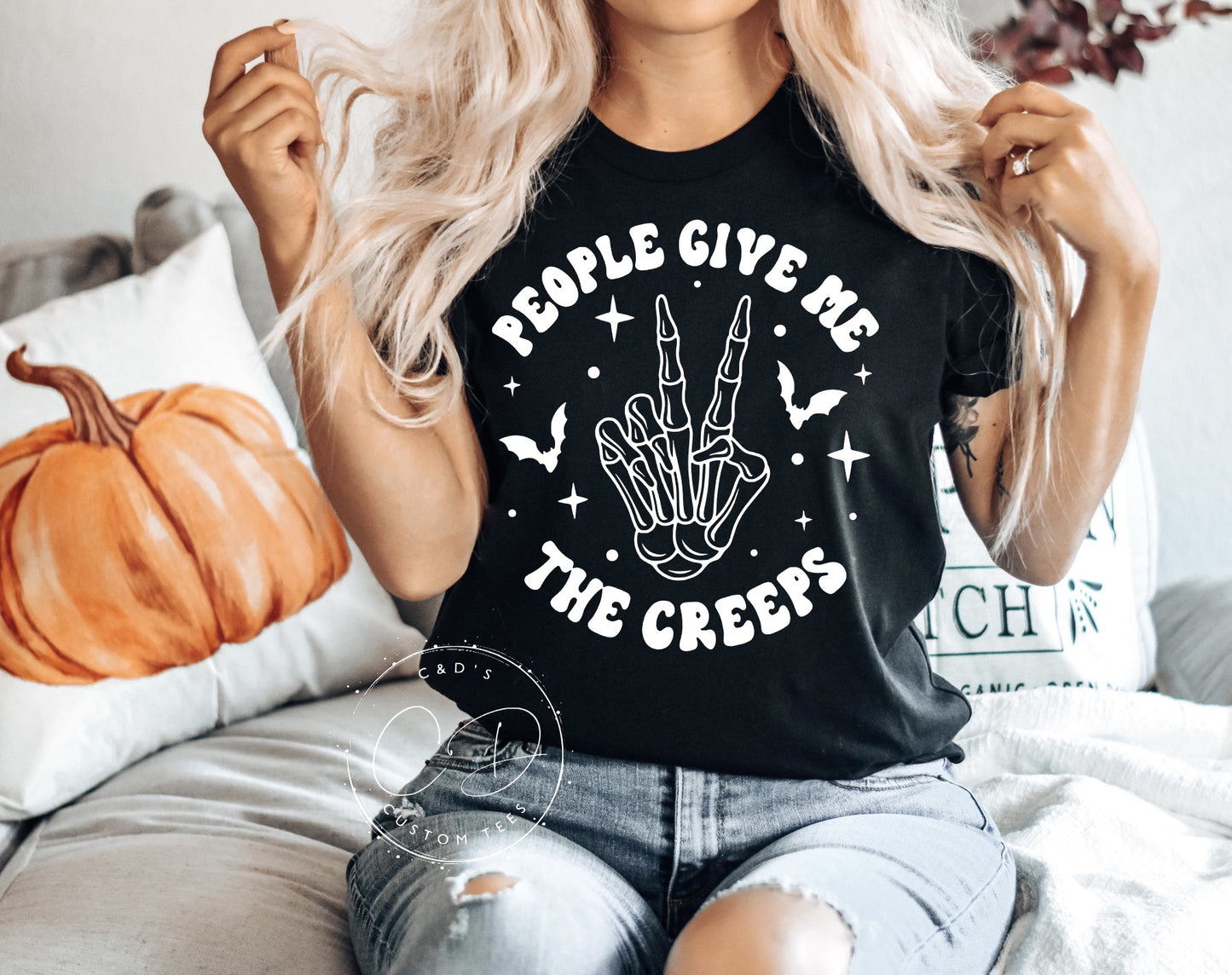 People Give Me The Creeps Tee