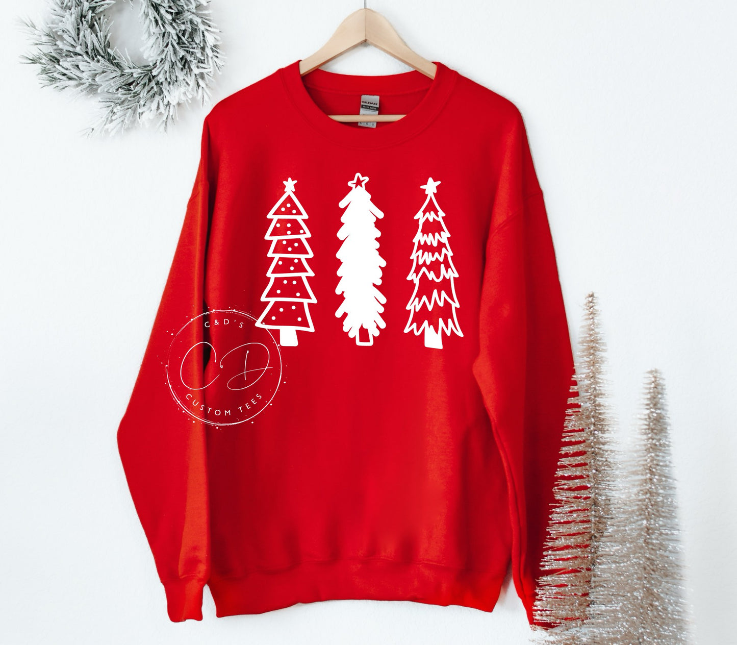 Christmas Trees Sweatshirt