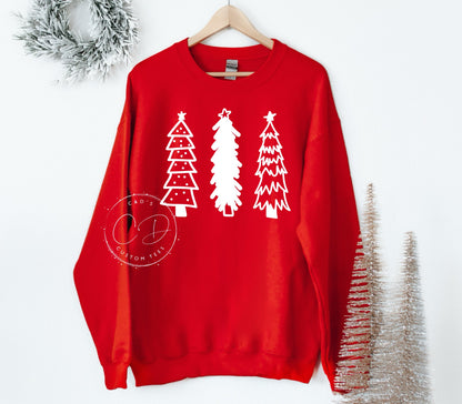 Christmas Trees Sweatshirt