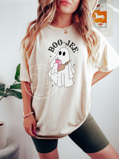 Boo-Jee Ghost Comfort Color Tee