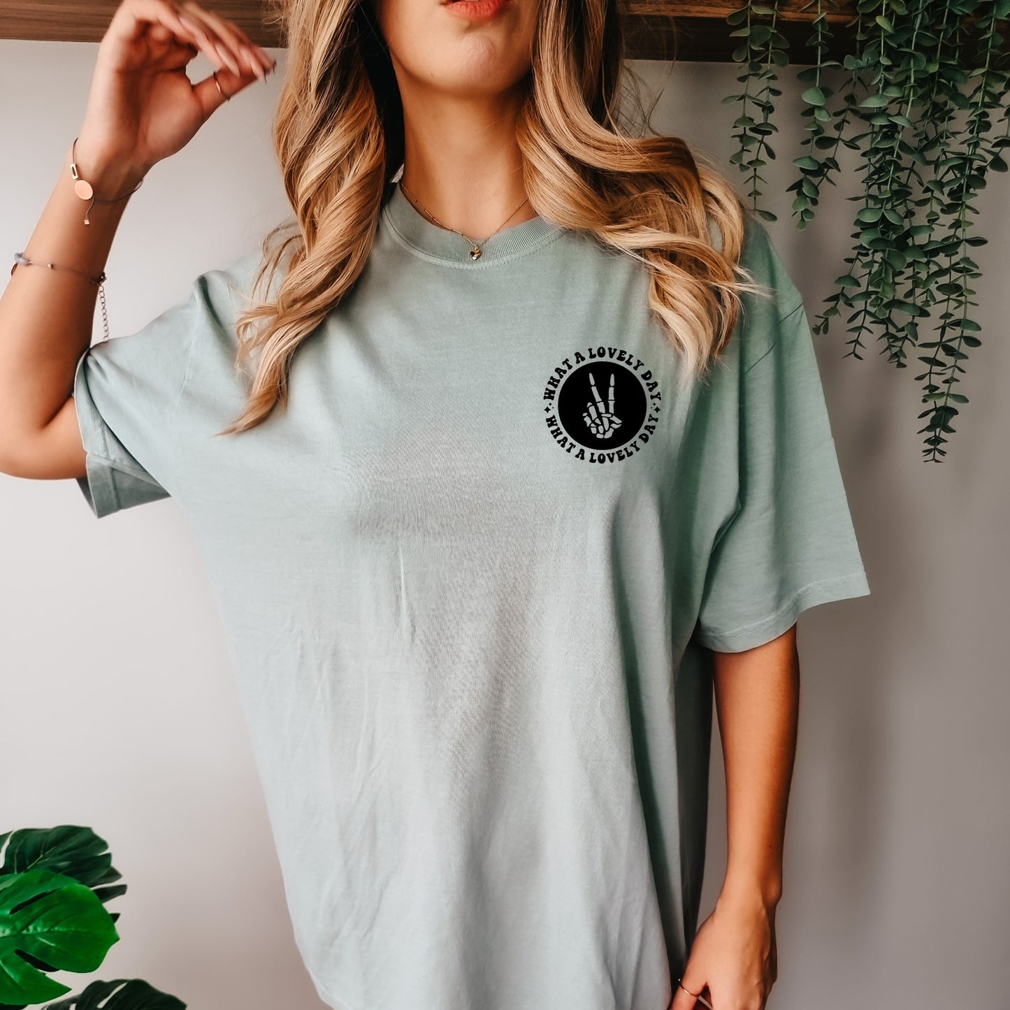 What a Lovely Day Comfort Color Tee