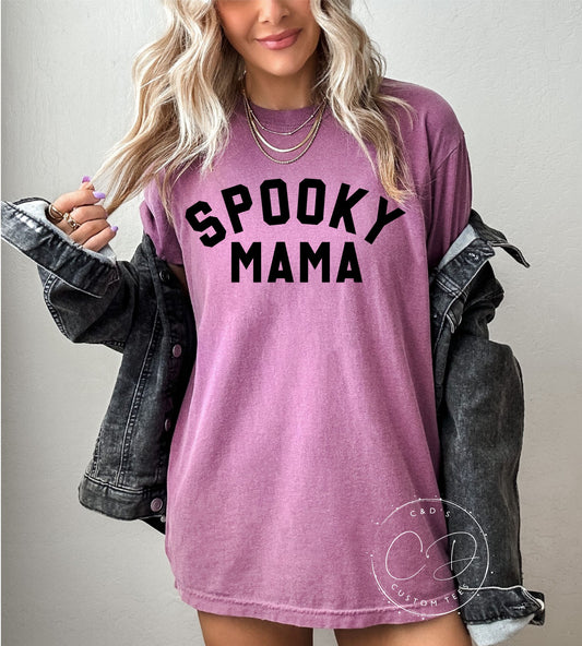 Spooky Mama Comfort Color Tee