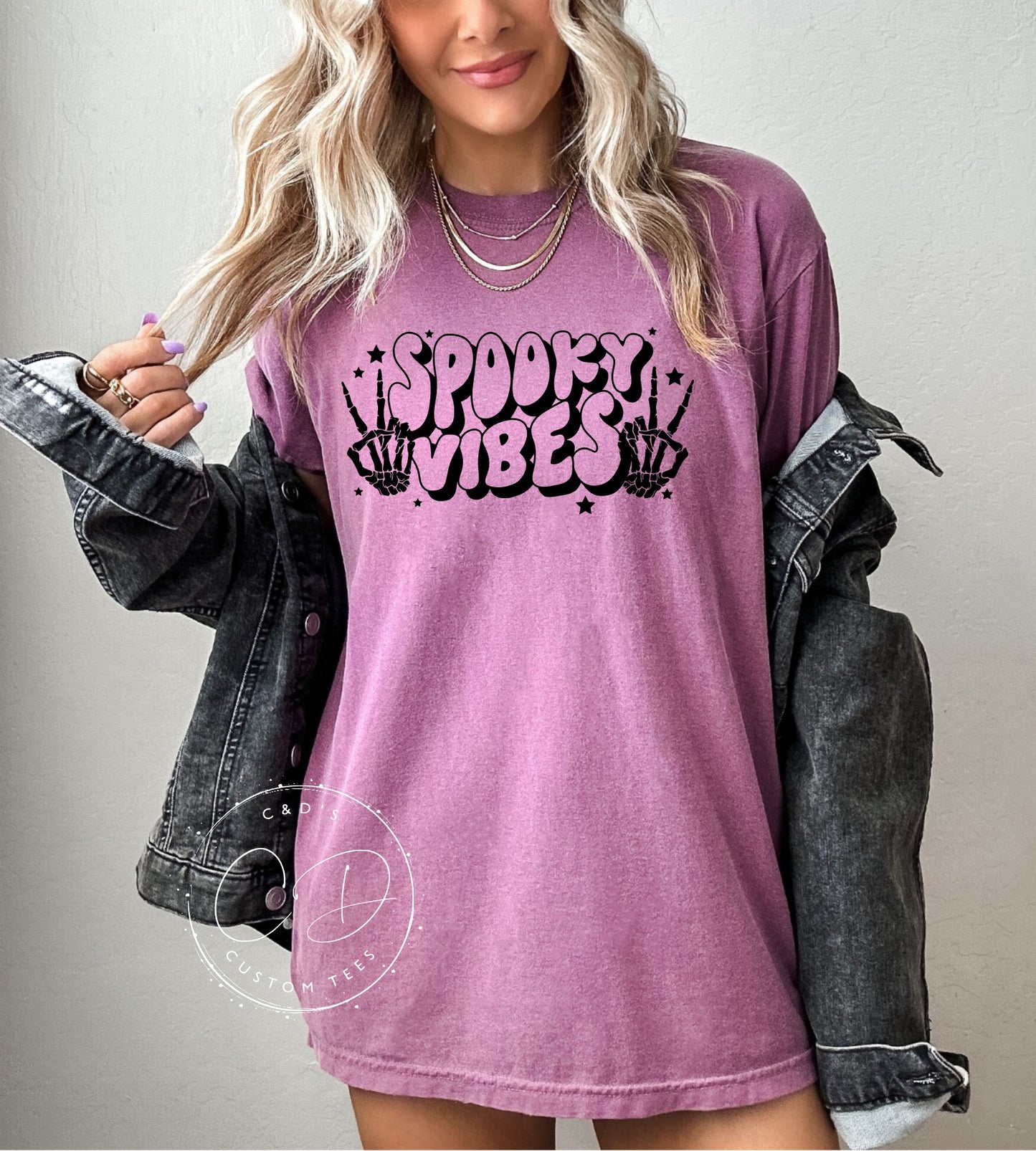 Spooky Vibes Comfort Color Tee