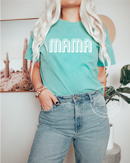 Retro Mama Comfort Color Shirt