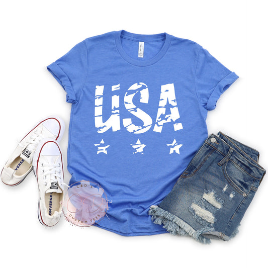 USA Distressed Shirt