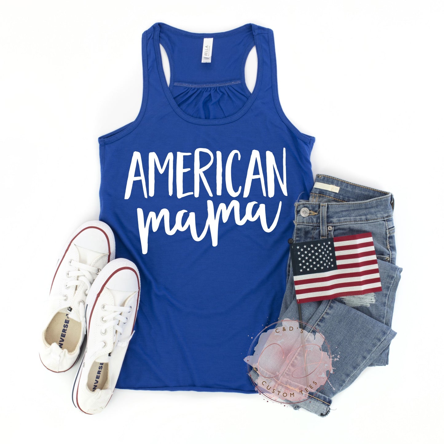 American Mama 4th Of July Tank Top