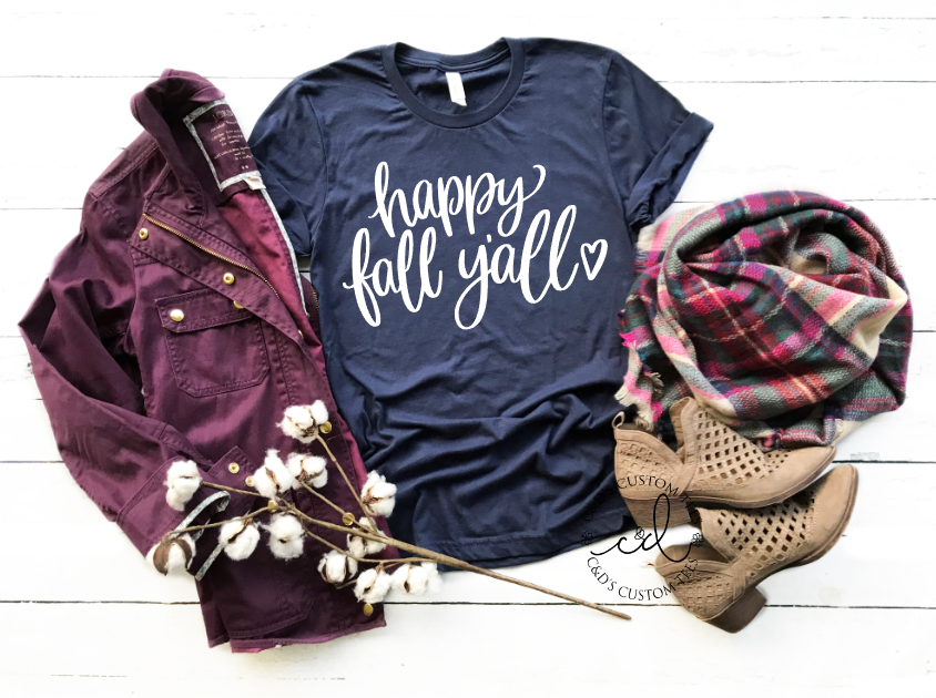 Happy Fall Yall Shirt