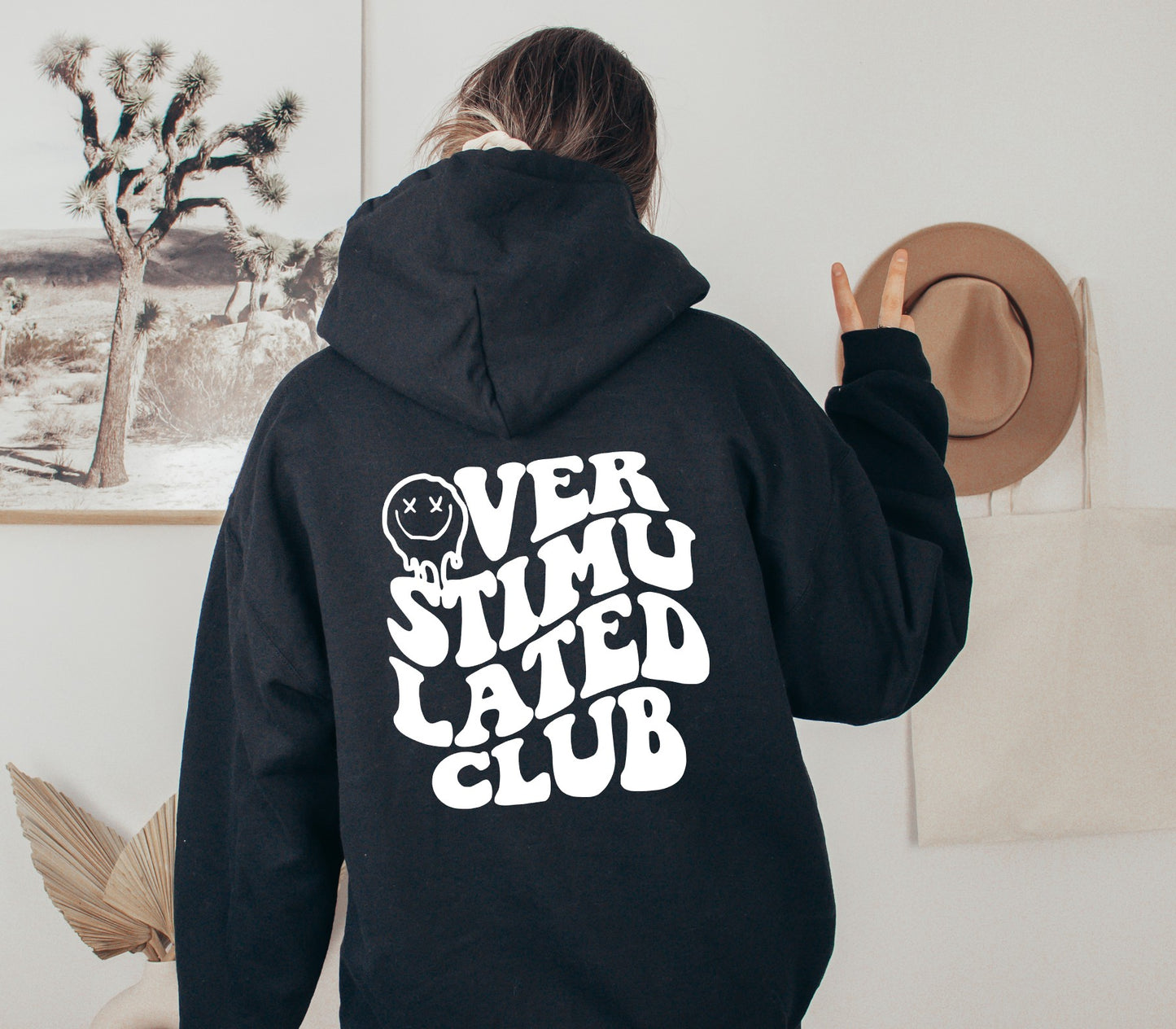 Overstimulated Club Hoodie