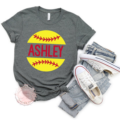 Custom Softball Shirt