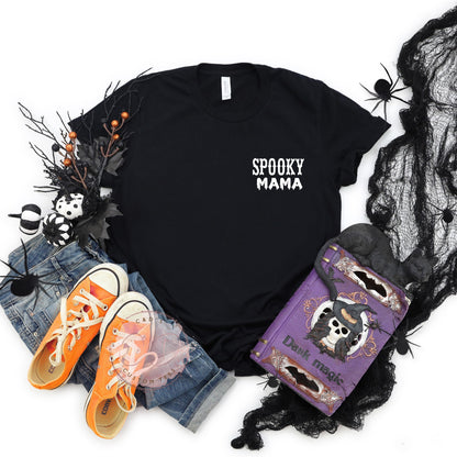 Spooky Mama Pocket Shirt