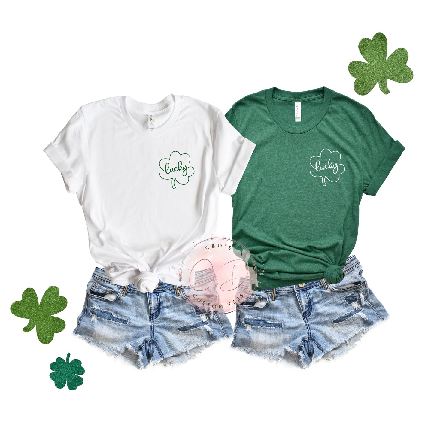 Lucky Clover Pocket Tee